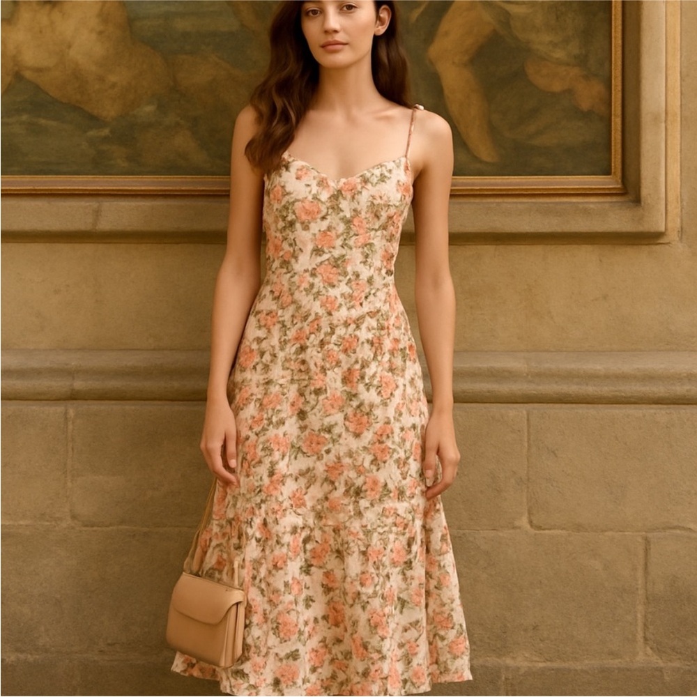 Romantic Floral Dress